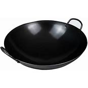 Pearl Life Round base iron wok 33 cm 'HB-4219 - Hospitality Connect