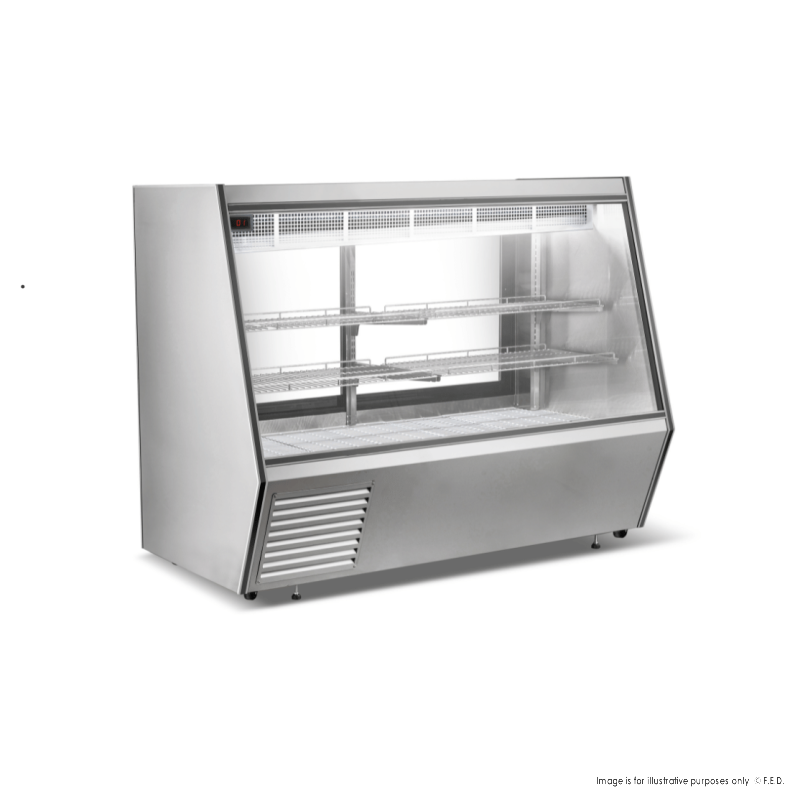 Bonvue Refrigerated Deli, Meat and Seafood Display Case AMS-18 - Hospitality Connect
