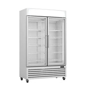Thermaster 800L Upright Double Glass Door Freezer LG-800PF. - Hospitality Connect