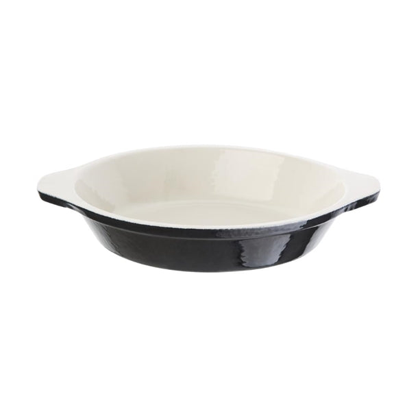 Vogue Round Gratin Black - 750ml 25fl oz - Hospitality Connect