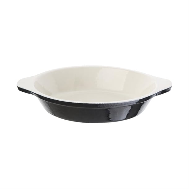 Vogue Oval Gratin Black - 650ml 22fl oz - Hospitality Connect