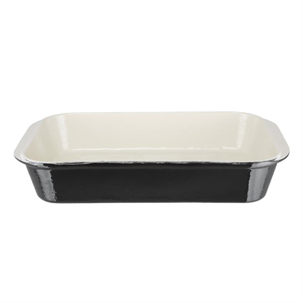 Vogue Roasting Dish Black - 70x405x250mm 2 3/4x16x10" - Hospitality Connect