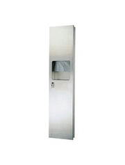 3Monkeez  S/Steel Paper towel and waste Receptacle Recessed 13.5Lt WA-PTDWR1-R - Hospitality Connect