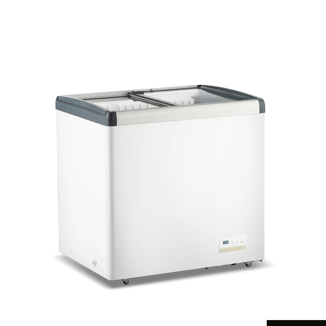 Thermaster 256L Chest Freezer with Flat Glass Sliding Lids - WD256G - Hospitality Connect