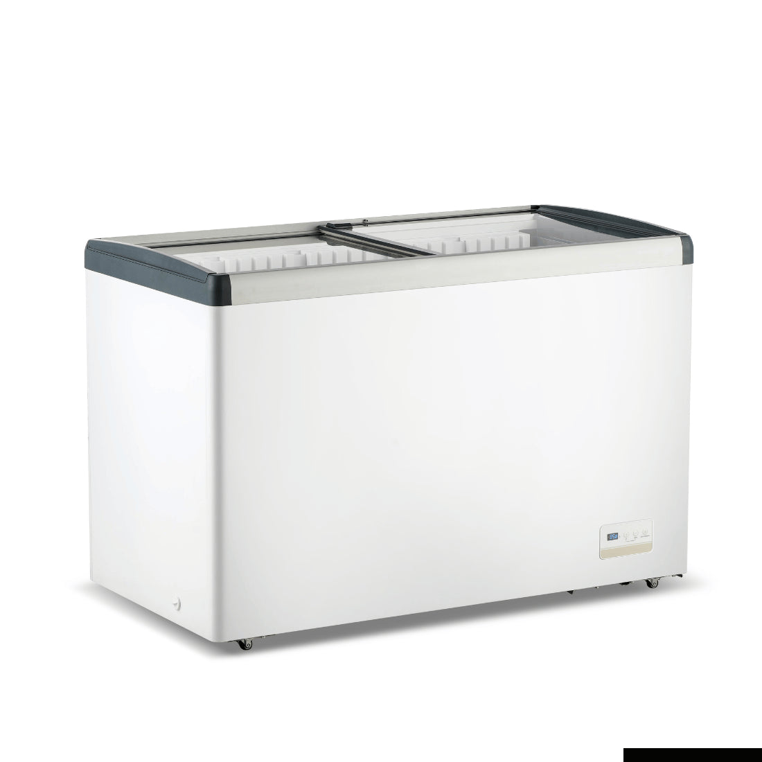 Thermaster 396L Chest Freezer with Flat Glass Sliding Lids - WD396G - Hospitality Connect