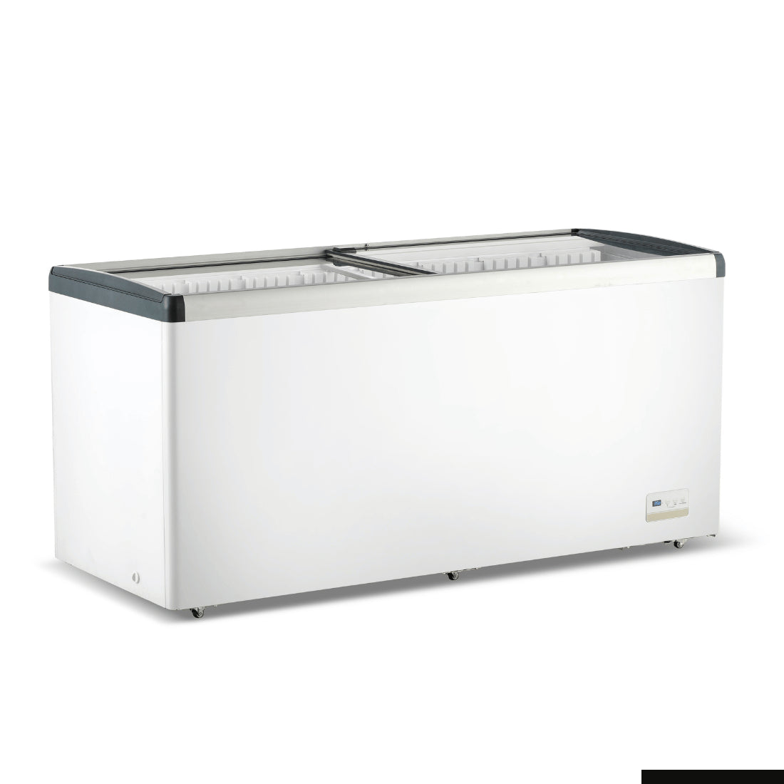 Thermaster 586L Chest Freezer with Flat Glass Sliding Lids - WD586G - Hospitality Connect