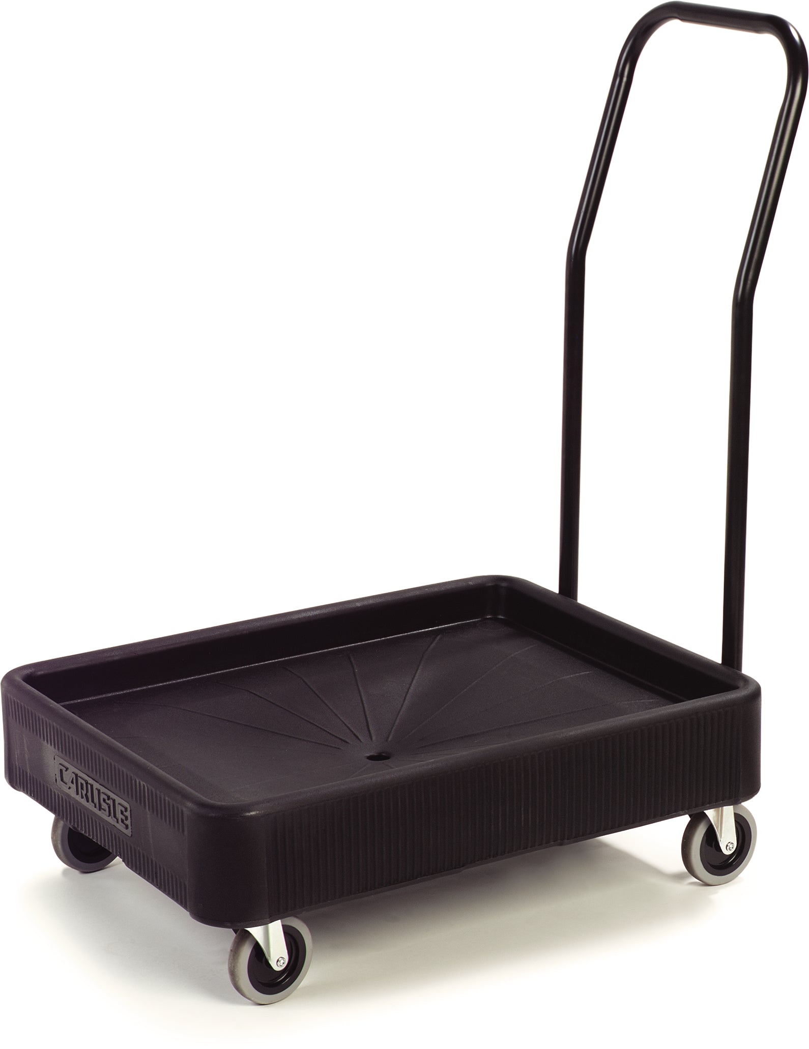 XDL3000H03 Carlisle Cateraide™ Black Dolly with Handle 730mm x 570mm x 994mm - Hospitality Connect