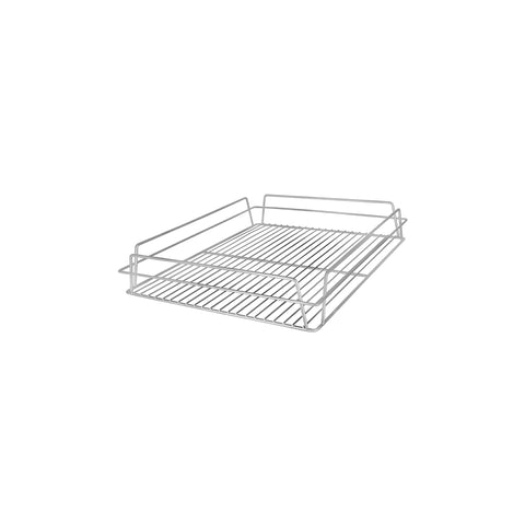 CHEF INOX GLASS BASKET CHROME PLATED 530x355x75mm - Hospitality Connect