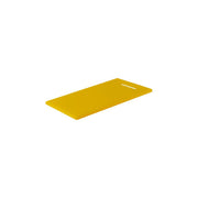 CHEF INOX CUTTING BOARD HACCP w/HDL PE 250x400x13mm YELLOW - Hospitality Connect