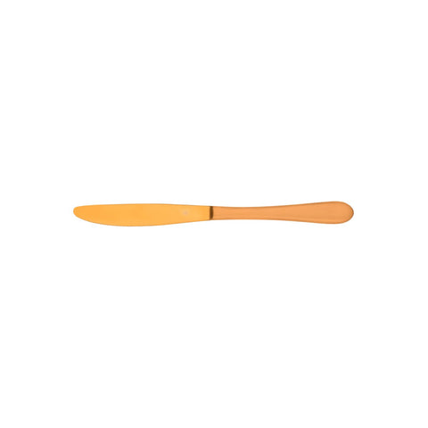TABLEKRAFT SOHO GOLD DESSERT KNIFE S/S 215mm Box of 12 - Hospitality Connect