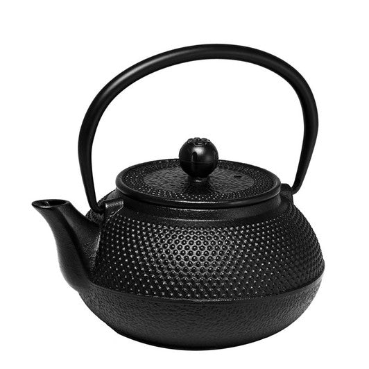 Avanti Hobnail Cast Iron Teapot, 600ml - Black - Hospitality Connect