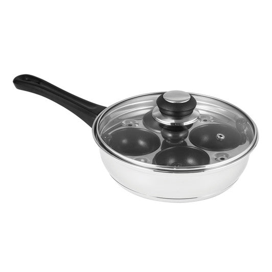 Avanti Poacher Pan with Non Stick Cups - 4 Egg - Hospitality Connect