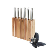 FURI-ACACIA WOOD KNIFE BLOCK SET 8PC 9/15x2/17/20CM (41369) - Hospitality Connect