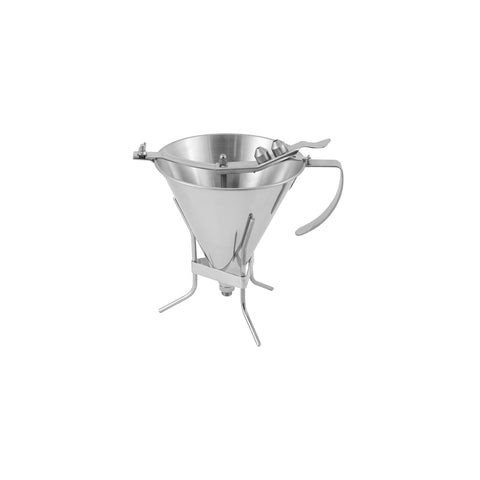DEBUYER CONFECTIONARY FUNNEL w/STAND S/S 1.5lt - Hospitality Connect