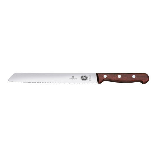 Victorinox Bread Knife 21cm,Wavy Edge - Wood - GB - Hospitality Connect