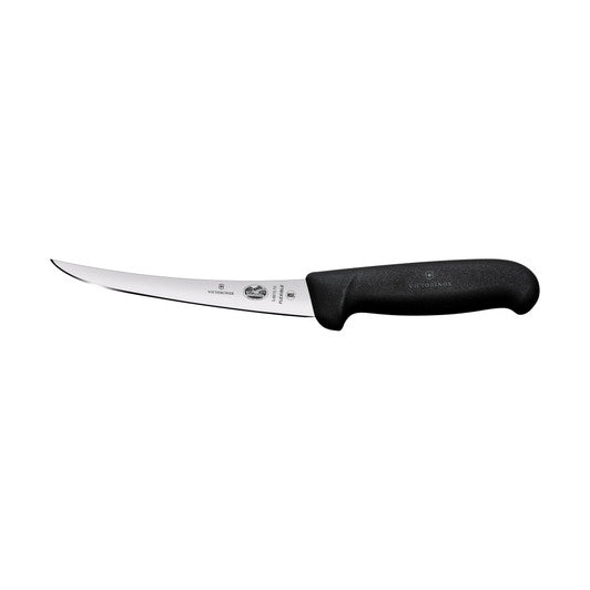 Victorinox Boning Knife,15cm Curved,Flexible Narrow Blade,Fibrox - Black - Hospitality Connect