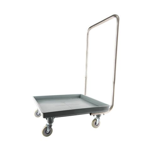 CHEF INOX WASHRACK DOLLY w/WHEELS 540x540mm - Hospitality Connect