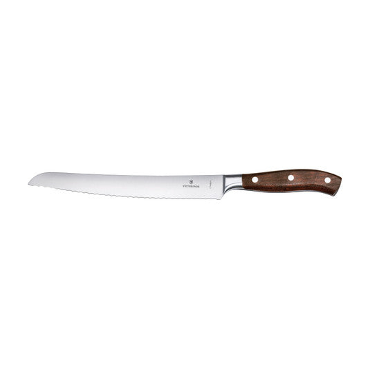 Victorinox  Bread Knife, 23cm Wavy Edge, 3 Rivet Wood Handle, GB - Hospitality Connect