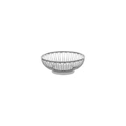 CHEF INOX ROUND BASKET WIRE/SOLID BASE 18/10 175x110mm - Hospitality Connect