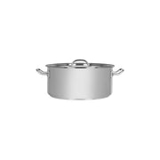 CHEF INOX ELITE CASSEROLE w/LID 18/10 280x120mm 7.25lt - Hospitality Connect