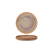 TABLEKRAFT URBAN LOFT ROUND PLATE 185x16mm AUBURN Box of 6 - Hospitality Connect