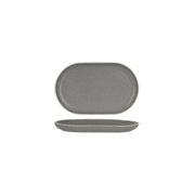 TABLEKRAFT URBAN OVAL PLATE 250x160mm GREY Box of 6 - Hospitality Connect