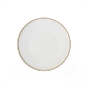 TABLEKRAFT SOHO ROUND PLATE 200x10mm WHITE PEBBLE Box of 6 - Hospitality Connect
