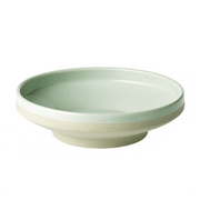 TABLEKRAFT SOHO ROUND BOWL FOOTED 230x68m REACTIVE LIMESTONE Box of 4 - Hospitality Connect