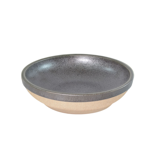 TABLEKRAFT SOHO ROUND BOWL FLARED 230x55m SPECKLE BLACK Box of 4 - Hospitality Connect