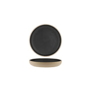 TABLEKRAFT SOHO RND DEEP COUPE PLATE 175x28mm SPECKLE BLACK Box of 6 - Hospitality Connect