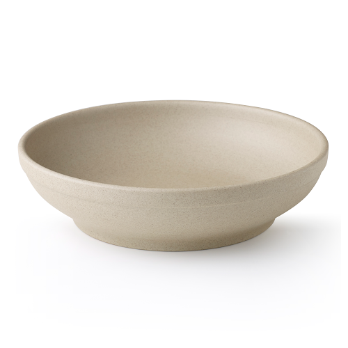 TABLEKRAFT SOHO ROUND BOWL FLARED 230x55mm STONE Box of 4 - Hospitality Connect