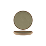 TABLEKRAFT SOHO ROUND DEEP COUPE PLATE 255x32mm BURNT SIENNA Box of 6 - Hospitality Connect