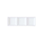 Royal Porcelain SAUCE DISH-3 COMPTS 185x60mm CHELSEA (41/3805 Box of 12 - Hospitality Connect
