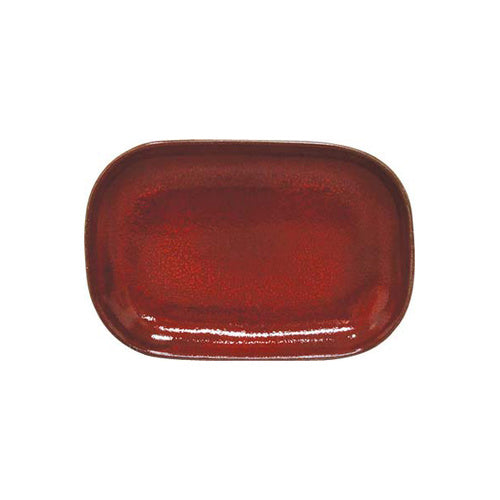 TABLEKRAFT ARTISTICA RECT COUPE PLATE 240x160x25mm REACT RED Box of 4 - Hospitality Connect