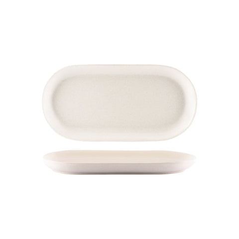 TABLEKRAFT ARTISTICA OVAL COUPE PLATE 300x140x25mm SAND Box of 4 - Hospitality Connect