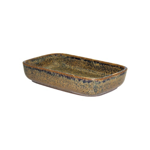 TABLEKRAFT ARTISTICA RECT DISH 170x105x40mm REATIVE BROWN Box of 4 - Hospitality Connect