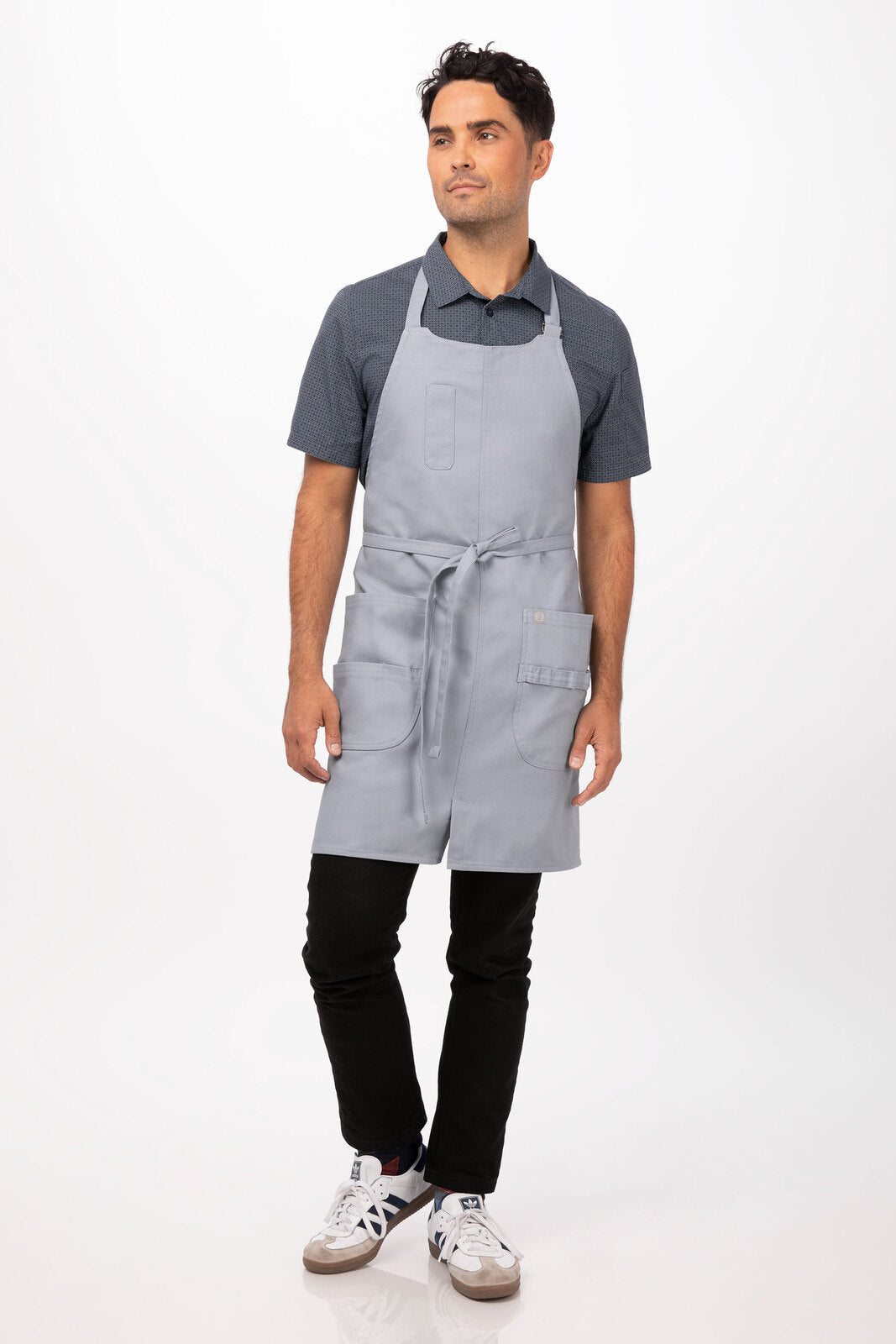 Chef works Logan Bib Apron- Clay - Hospitality Connect