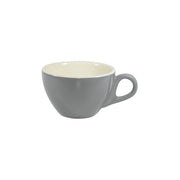 BREW-FRENCH GREY/WHITE LATTE CUP 280ml Box of 6 - Hospitality Connect