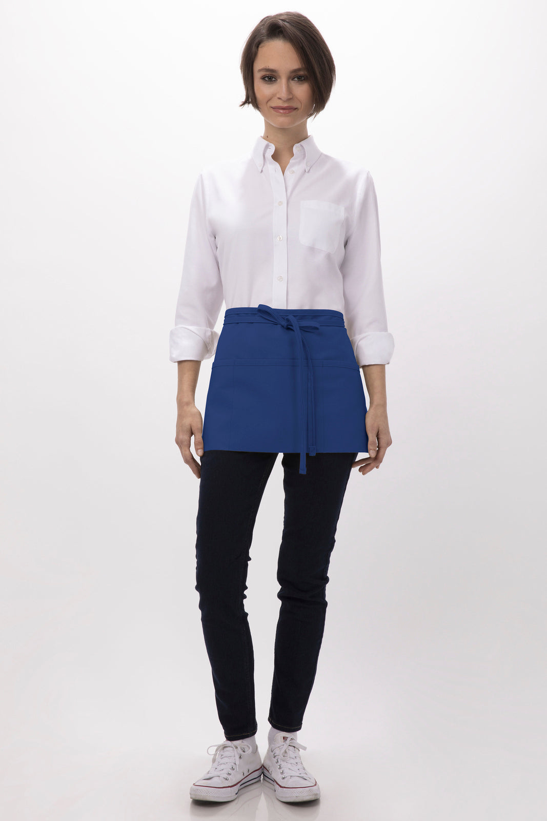 Chef Works Waist Apron- Royal - Hospitality Connect