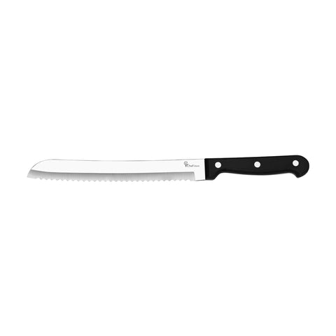 GET SET BREAD KNIFE S/S w/BLK HDL 200mm - Hospitality Connect