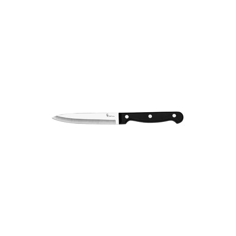 GET SET VEGETABLE KNIFE S/S w/BLK HDL 110mm - Hospitality Connect