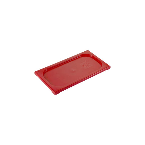 LID-POLYPROP GN 1/3 RED - Hospitality Connect