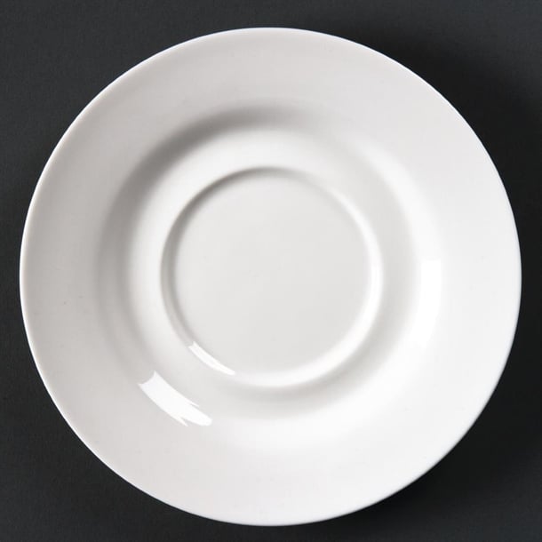 Olympia Lumina round saucer, 156mm.