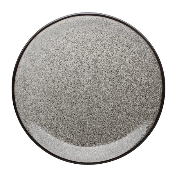 Olympia Mineral flat coupe plate, 280mm.