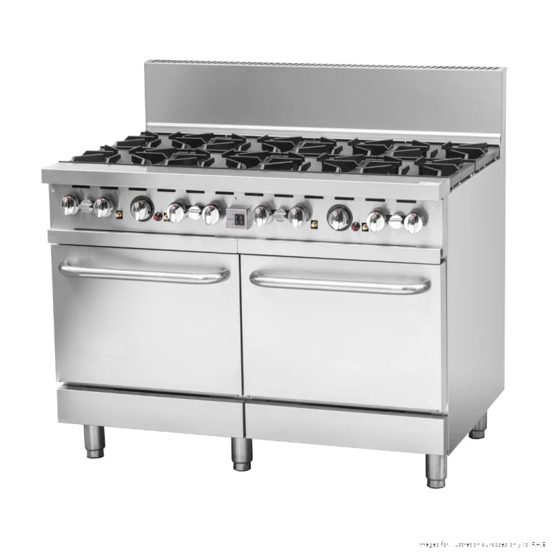 Brenner Forge 800 Series gas range with oven