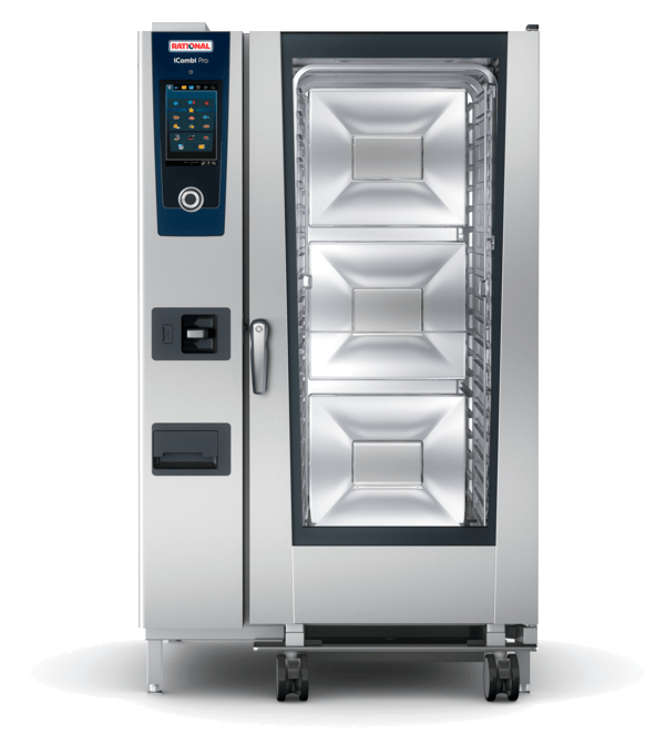 Rational iCombi Classic 20 tray gas combi oven.