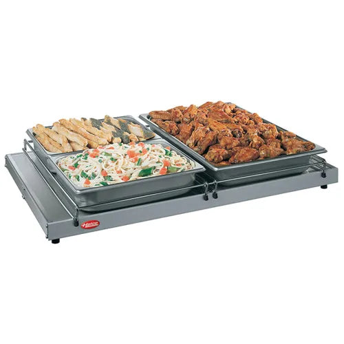 Hatco HEATED BLACK GLASS PORTABLE SHELVES 400mm DEEP HGSM-4060. - Hospitality Connect