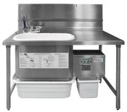 Ayrking BREADING TABLES WITH INTEGRATED BREADING SIFTER SYSTEM BBS-U-L2934-BPC 270373 - Hospitality Connect