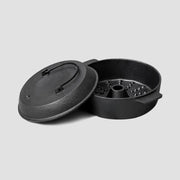 SOGA 28cm Cast Iron Dutch Oven Pre-Seasoned Cast Iron Pot with Lid - Hospitality Connect