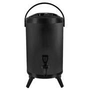 SOGA 8L Stainless Steel Insulated Milk Tea Barrel Hot and Cold Beverage Dispenser Container with Faucet Black - Hospitality Connect
